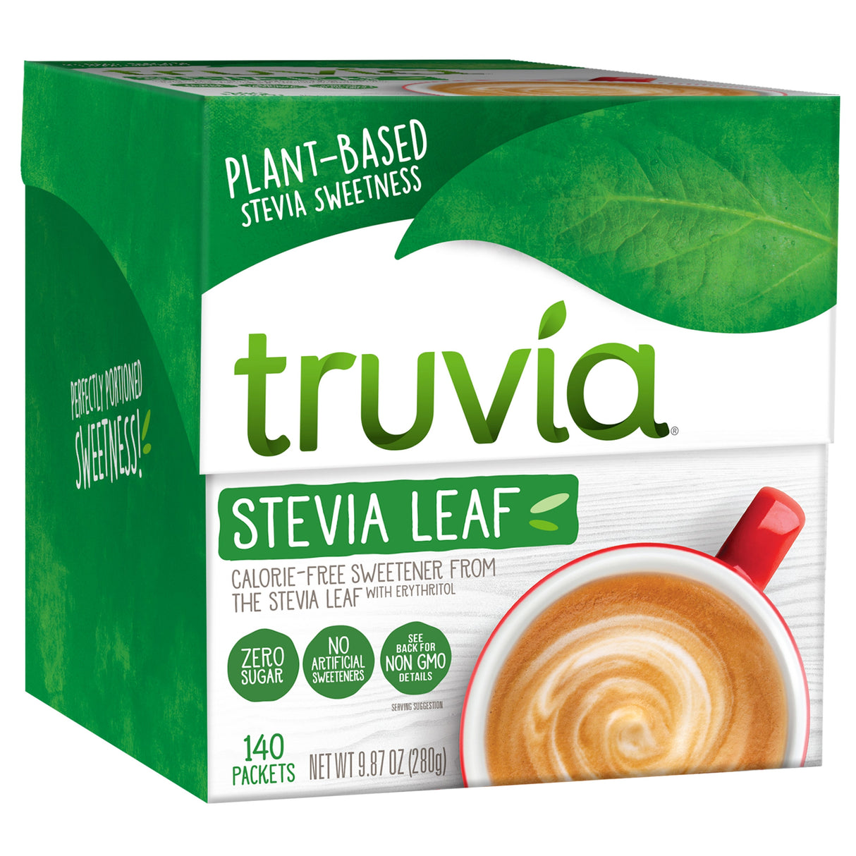 Sugar Substitute, Calorie-Free, Green & White, Packets, 0.1 Ounce,6 - 140 COUNT