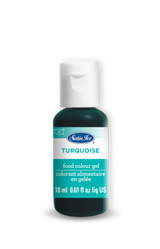 Food Colors, Turquoise, Gel,12 - 0.61 OUNCE
