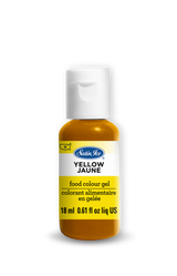 Food Colors, Yellow, Gel,12 - 0.61 OUNCE