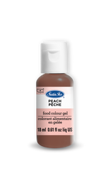 Food Colors, Peach, Gel,12 - 0.61 OUNCE