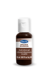 Food Colors, Brown, Gel,12 - 0.61 OUNCE