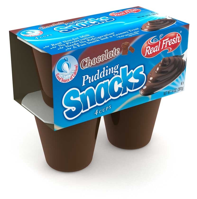 Pudding, Chocolate, Single-Serve Cup, 3.5 Ounce,12 - 4 COUNT