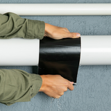 Tape Roll, Repair, 4 Inch x  5 Foot, White, 1 Linear Foot,4 - 5 FOOT