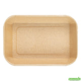 Containers, Sushi, Matsuri Vision 17 Ounce, Paper, Kraft, 6.50 x 4.75 x 1.50 Inch, Rectangular,2 - 50 COUNT