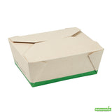 Containers, Take-Out, Sustain 45 Ounce, PLA-Lined Bamboo Paper, 6.75 x 5.50 x 2.50 Inch, #8, Rectangular,4 - 50 COUNT