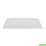 Lids, Bento Tek, Plastic, Clear, Rectangular, for 18 Ounce Bento Box,2 - 50 COUNT