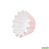 Cups, Baking, 0.40 Ounce, Paper, Pink, Flared, Mini 2 x 2 x 0.50 Inch,200 - 1 EACH