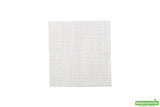 Napkins, Cocktail, 2 Ply, White with Grey Threads, 8 x 8 Inch, 8 Linear Inch,1 - 4800 COUNT