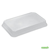 Lids, Matsuri Vision, Plastic, Clear, Anti-Fog, for 20 Ounce Sushi Containers, PET,50 - 1 EACH