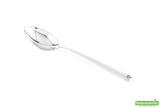 Spoons, Moderna, Plastic, Silver, 7.3 Linear Inch,1 - 250 COUNT