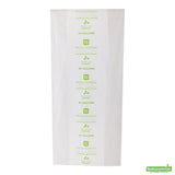 Can Liners, Biodegradable, 55 Gallon, Clear, Low Density, 55.1 x 24.4 Inch,1 - 100 COUNT