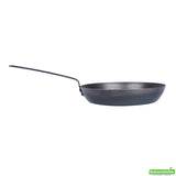 Pans, Fry, Met Lux 13 Inch, Carbon Steel, Black,6 - 1 EACH