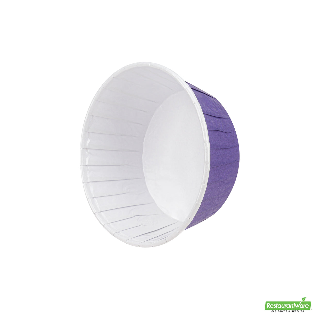 Cups, Baking, 5 Ounce, Paper, Purple, Pleated, Large 3.75 x 3.75 x 1.50 Inch, Round,200 - 1 EACH