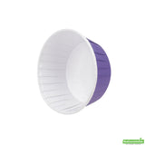 Cups, Baking, 5 Ounce, Paper, Purple, Pleated, Large 3.75 x 3.75 x 1.50 Inch, Round,200 - 1 EACH