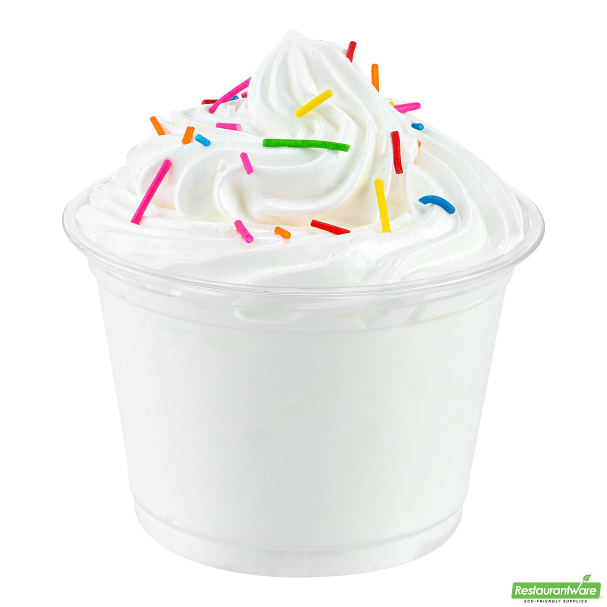 Cups, Dessert, RW Base 9 Ounce, Plastic, Clear, 3.75 x 3.75 x 2.75 Inch, Round,50 - 1 EACH