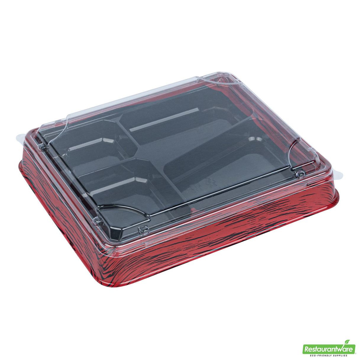 Lids, Bento Tek, Plastic, Clear, Rectangular, for 19 Ounce Bento Box,50 - 1 EACH
