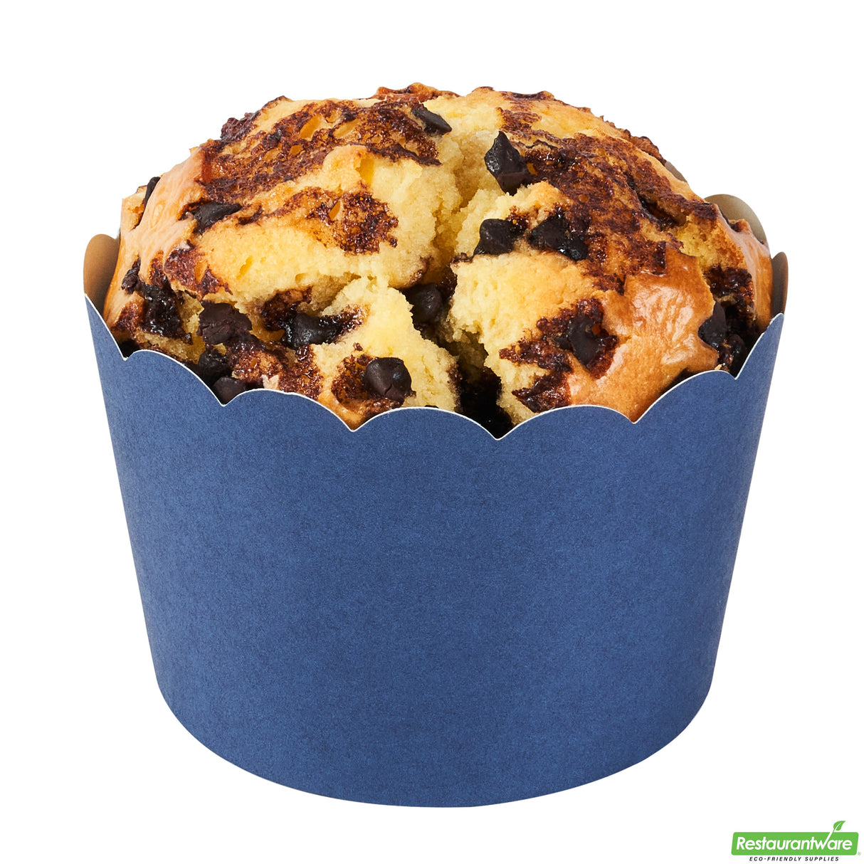 Cups, Baking, 10 Ounce, Paper, Midnight Blue, Scallop, Jumbo 3.50 x 3.50 x 2.50 Inch, Round,200 - 1 EACH