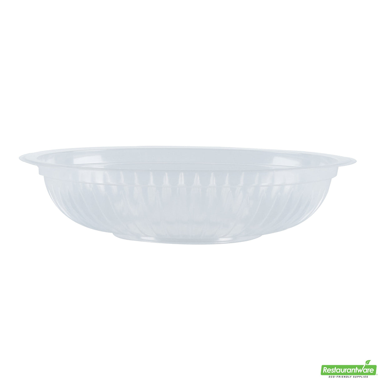 Bowls, RW Base 34 Ounce, Microwavable Plastic, Clear, 9 x 9 x 2 Inch,2 - 50 COUNT