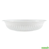 Bowls, RW Base 34 Ounce, Microwavable Plastic, White, 9 x 9 x 2 Inch,2 - 50 COUNT