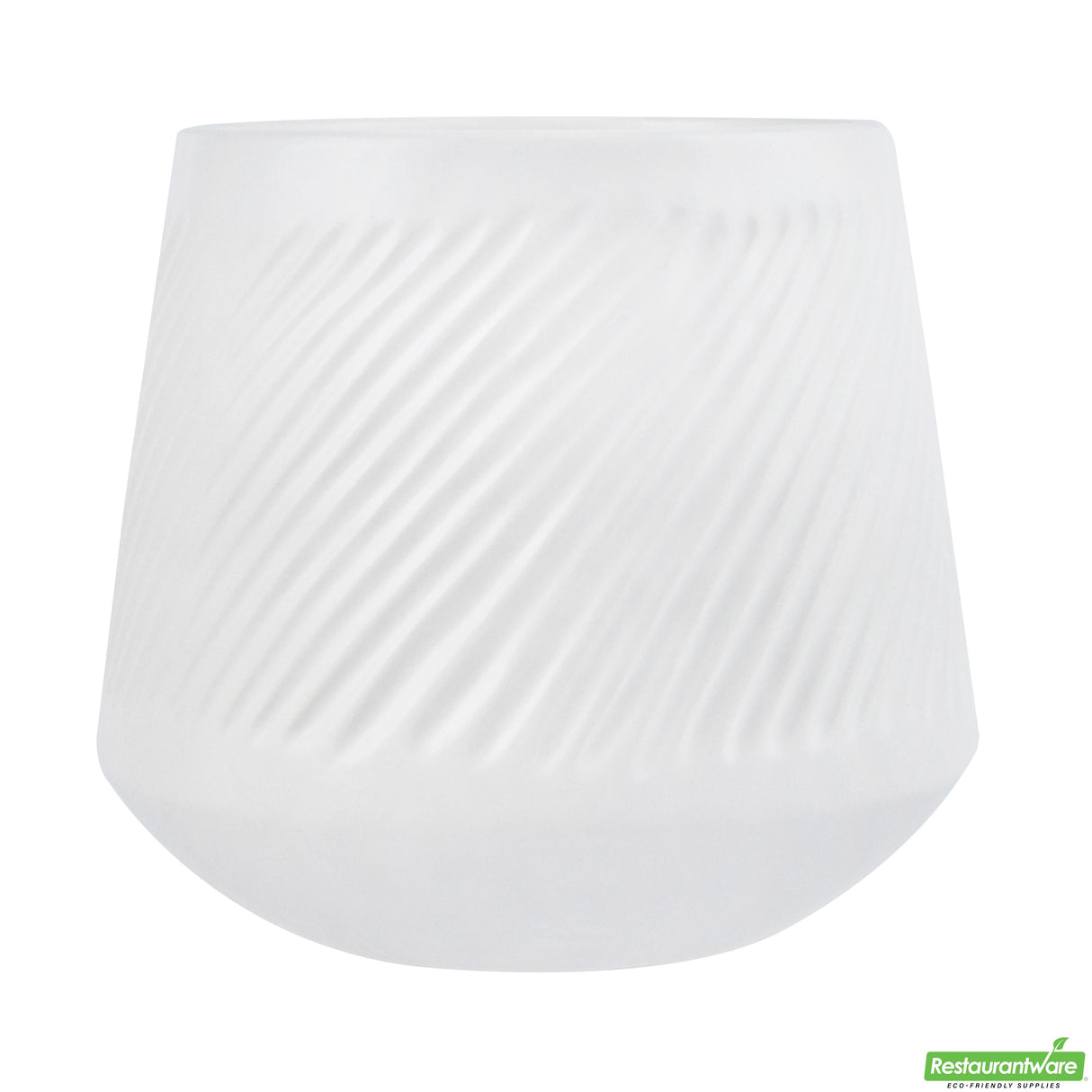 Vase, Table Art, 6 x 6 x 5.50 Inch, Ceramic, White, Tea Cup Shape,1 - 1 EACH