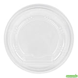 Lids, Bento Tek, Plastic, Clear, 6.75 x 6.75 x 1.25 Inch, Round, for 10 Ounce Asian-Style Bowl,4 - 100 COUNT