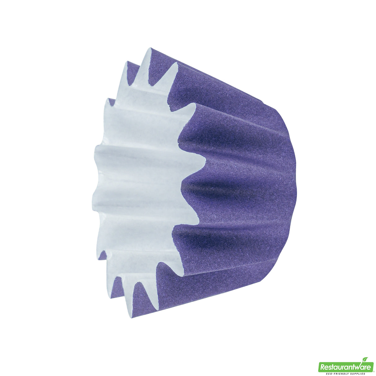 Cups, Baking, 0.40 Ounce, Paper, Purple, Flared, Mini 2 x 2 x 0.50 Inch,200 - 1 EACH
