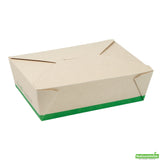 Containers, Take-Out, Sustain 71 Ounce, PLA-Lined Bamboo Paper, 8.50 x 6.25 x 2.50 Inch, #3, Rectangular,4 - 50 COUNT