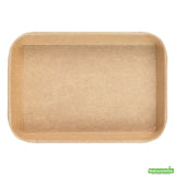 Containers, Sushi, Matsuri Vision 8 Ounce, Paper, Kraft, 6.50 x 4.50 x 1 Inch, Rectangular,2 - 50 COUNT