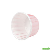 Cups, Baking, 1 Ounce, Paper, Pink, Pleated, Small 2 x 2 x 1.25 Inch, Round,200 - 1 EACH