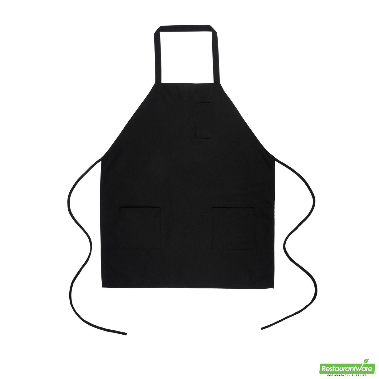 Aprons, Bib, RW Base 3-Pocket, Black, 32.50 x 27.50 Inch,1 - 1 EACH