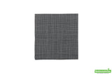 Napkins, Cocktail, 2 Ply, Black with White Threads, 8 x 8 Inch, 8 Linear Inch,1 - 4800 COUNT