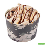 Cups, Baking, 10 Ounce, Paper, Assorted Color, Scallop, Jumbo 3.50 x 3.50 x 2.50 Inch, Round,200 - 1 EACH
