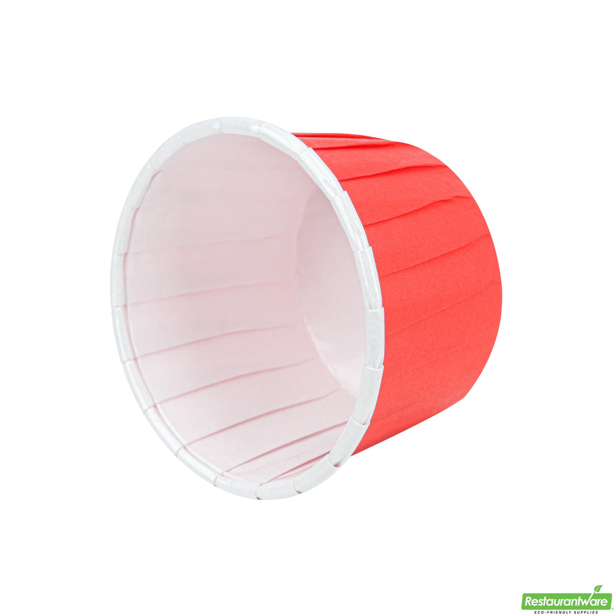Cups, Baking, 2 Ounce, Paper, Red, Pleated, Medium 2.25 x 2.25 x 1.50 Inch, Round,200 - 1 EACH