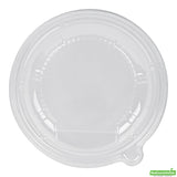 Lids, Bento Tek, Plastic, Clear, 7.25 x 7.25 x 1.75 Inch, Round, for 14 Ounce Asian-Style Bowl,4 - 100 COUNT