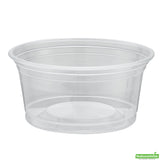 Cups, Dessert, RW Base 6 Ounce, Plastic, Clear, 3.75 x 3.75 x 1.75 Inch, Round,10 - 50 COUNT