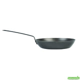 Pans, Fry, Met Lux 12 Inch, Carbon Steel, Black,6 - 1 EACH