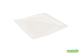 Plates, Extra Large Flare, Voga Melamine, 14 Inch, White, Square, 14 Linear Inch,1 - 10 COUNT