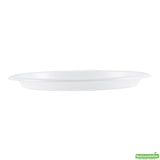 Plates, RW Base 10.25 x 10.25 x 0.75 Inch, Microwavable Plastic, White, Round,2 - 50 COUNT