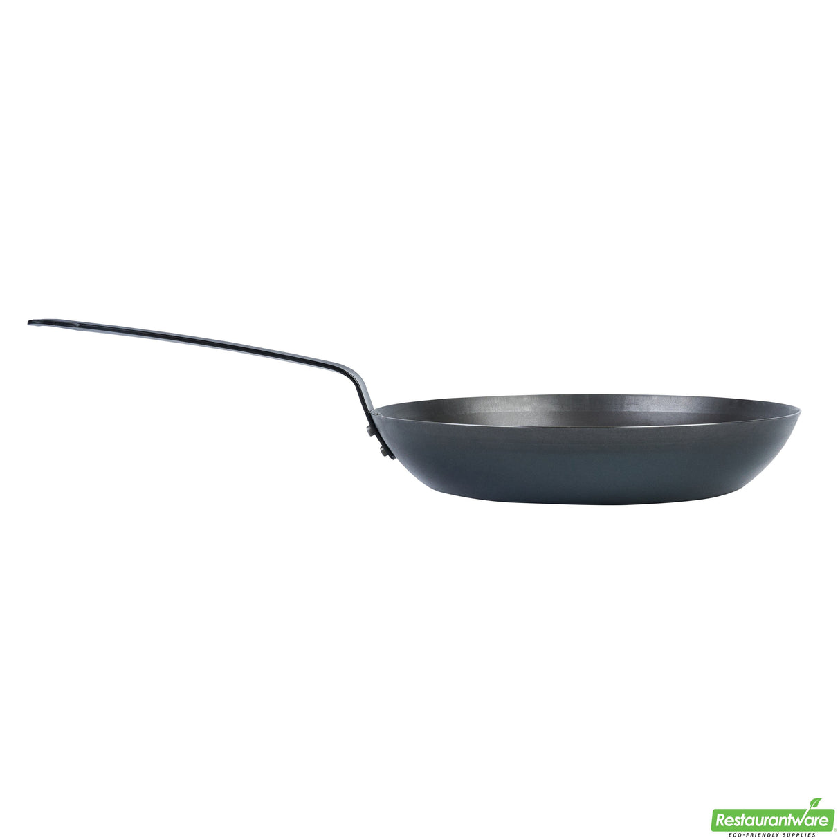 Pans, Fry, Met Lux 11 Inch, Carbon Steel, Black,6 - 1 EACH