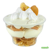 Cups, Dessert, RW Base 8 Ounce, Plastic, Clear, 3.75 x 3.75 x 2.50 Inch, Round,50 - 1 EACH