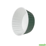 Cups, Baking, 5 Ounce, Paper, Forest Green, Pleated, Large 3.75 x 3.75 x 1.50 Inch, Round,200 - 1 EACH