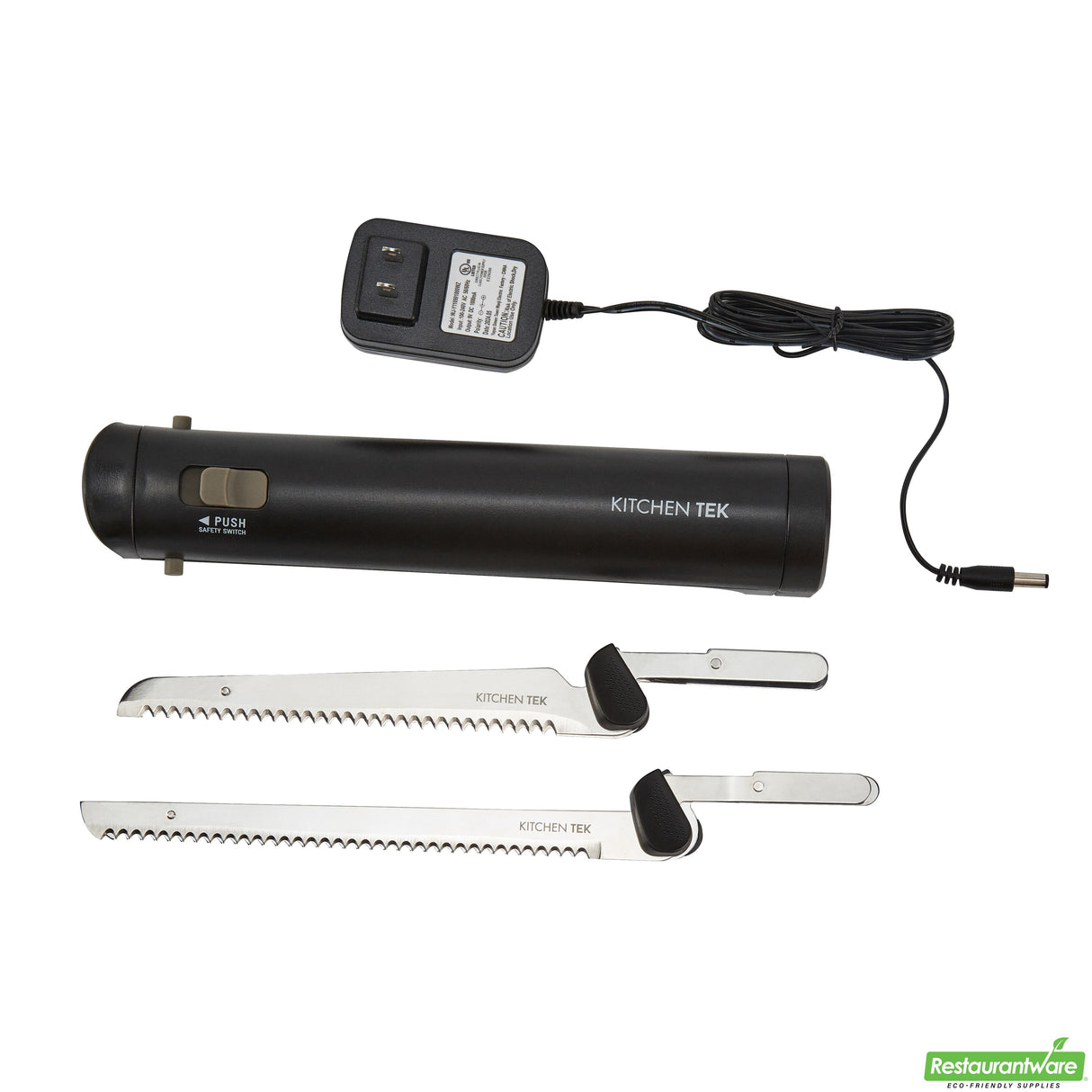 Knife Set, Electric, Kitchen Tek, Cordless, Lithium Ion Battery, 100-240 Volt,1 - 4 PIECE