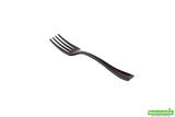 Forks, Plastic, Black, 4 Inch, 4 Linear Inch,1 - 500 COUNT