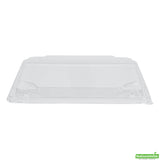 Lids, Bento Tek, Plastic, Clear, Square, for 18 Ounce Bento Box,2 - 50 COUNT