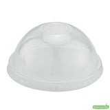 Lids, Dome, RW Base, Plastic, Clear, 3.75 x 3.75 x 1.75, Round, for Plastic Dessert Cup,50 - 1 EACH