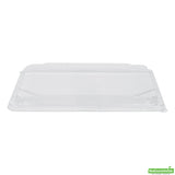 Lids, Bento Tek, Plastic, Clear, Rectangular, for 15 Ounce Bento Box,2 - 50 COUNT