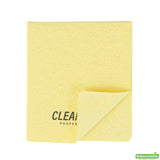 Cloth, Cleaning, Clean Tek Professional 13 x 15 Inch, Yellow, Microfiber,5 - 1 EACH