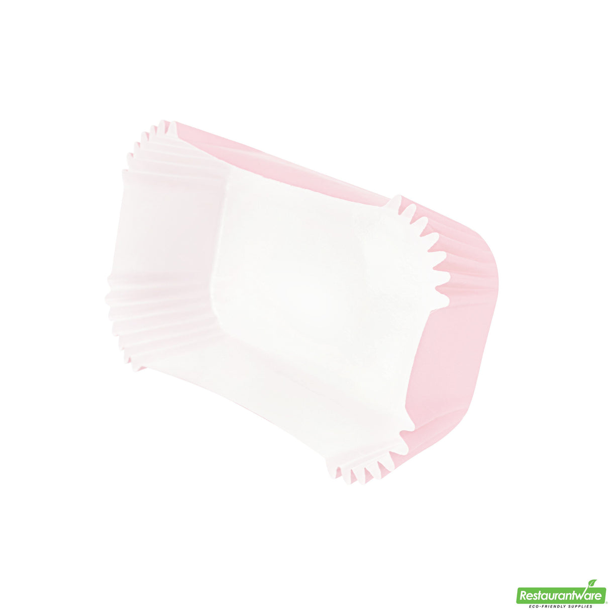 Cups, Baking, 5 Ounce, Paper, Pink, Ridged, Large 4.50 x 2.50 x 1.25 Inch, Elliptical,200 - 1 EACH