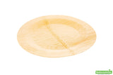 Plates, Dinner, 10.8 Inch, Bamboo Veneer, Round, 10.8 Linear Inch,1 - 100 COUNT