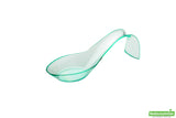 Spoons, Appetizer, 5 Inch, Plastic, Sea Green, Heavyweight, 5 Linear Inch,1 - 100 COUNT